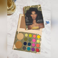 Make A Statement 18 Color Shadow Face Palette Kara Beauty