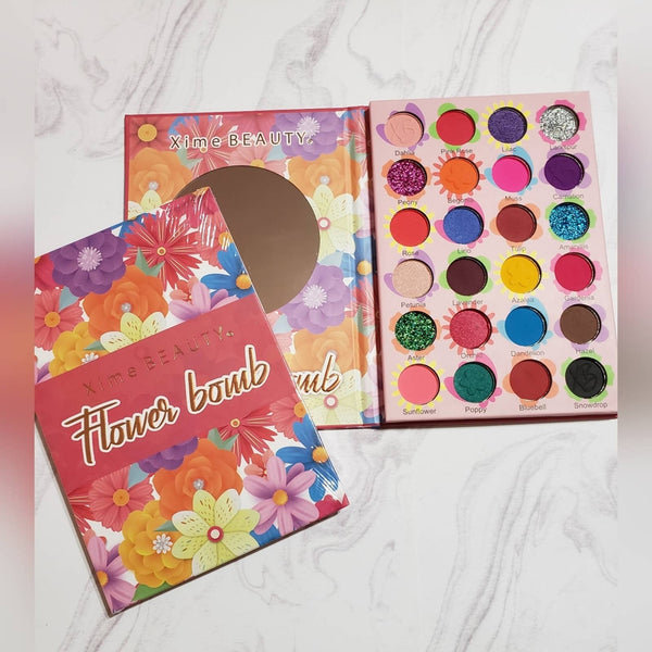 Xime Beauty Flower Bomb 24 Color Eyeshadow Palette