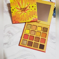 Kara Beauty Orange Pop 16 Color Eyeshadow Palette